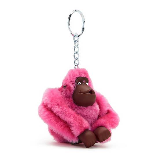 Kipling Sven Monkey Keychain Kiegészítők Rózsaszín Lila | HU 2002BE